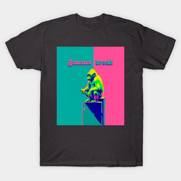 Banana break T-Shirt by KIDEnia